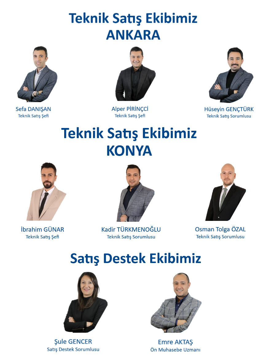 Çözüm - Satış Ekibimiz